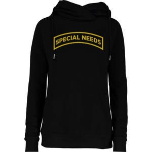 Special Needs Womens Funnel Neck Pullover Hood