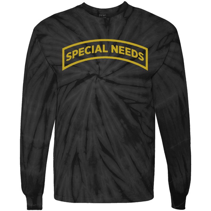 Special Needs Tie-Dye Long Sleeve Shirt