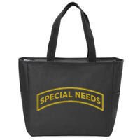 Special Needs Zip Tote Bag