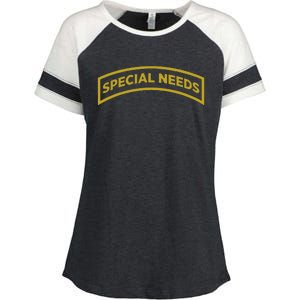 Special Needs Enza Ladies Jersey Colorblock Tee