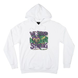 Stand Nola Strong Louisiana Culture Support New Orleans Hoodie