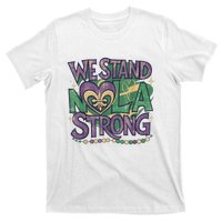 Stand Nola Strong Louisiana Culture Support New Orleans T-Shirt