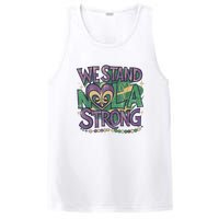 Stand Nola Strong Louisiana Culture Support New Orleans PosiCharge Competitor Tank