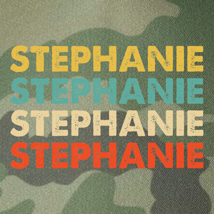 Stephanie Name Legacy Tie Dye Trucker Hat