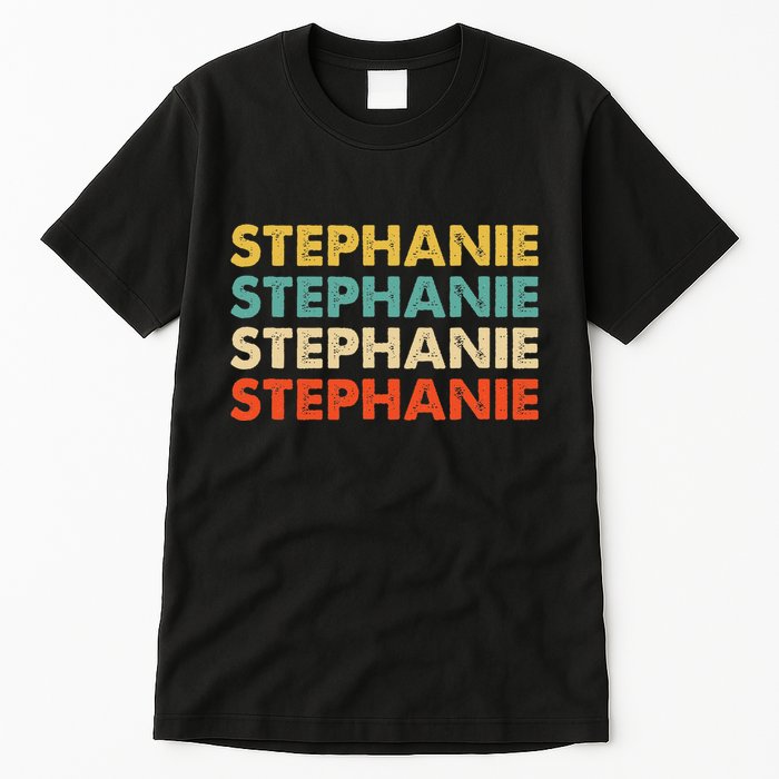 Stephanie Name Tall T-Shirt