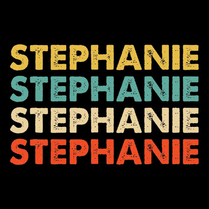 Stephanie Name Tall T-Shirt