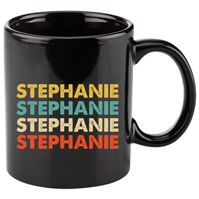 Stephanie Name 11oz C Handle Ceramic Mug