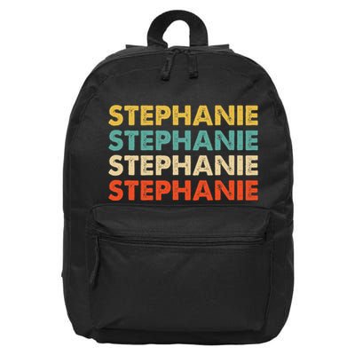 Stephanie Name 16 in Basic Backpack