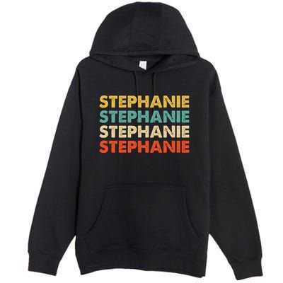 Stephanie Name Premium Pullover Hoodie