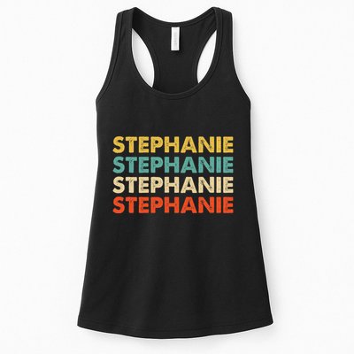 Stephanie Name Womens Tank Top