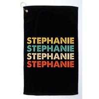 Stephanie Name Golf Towel