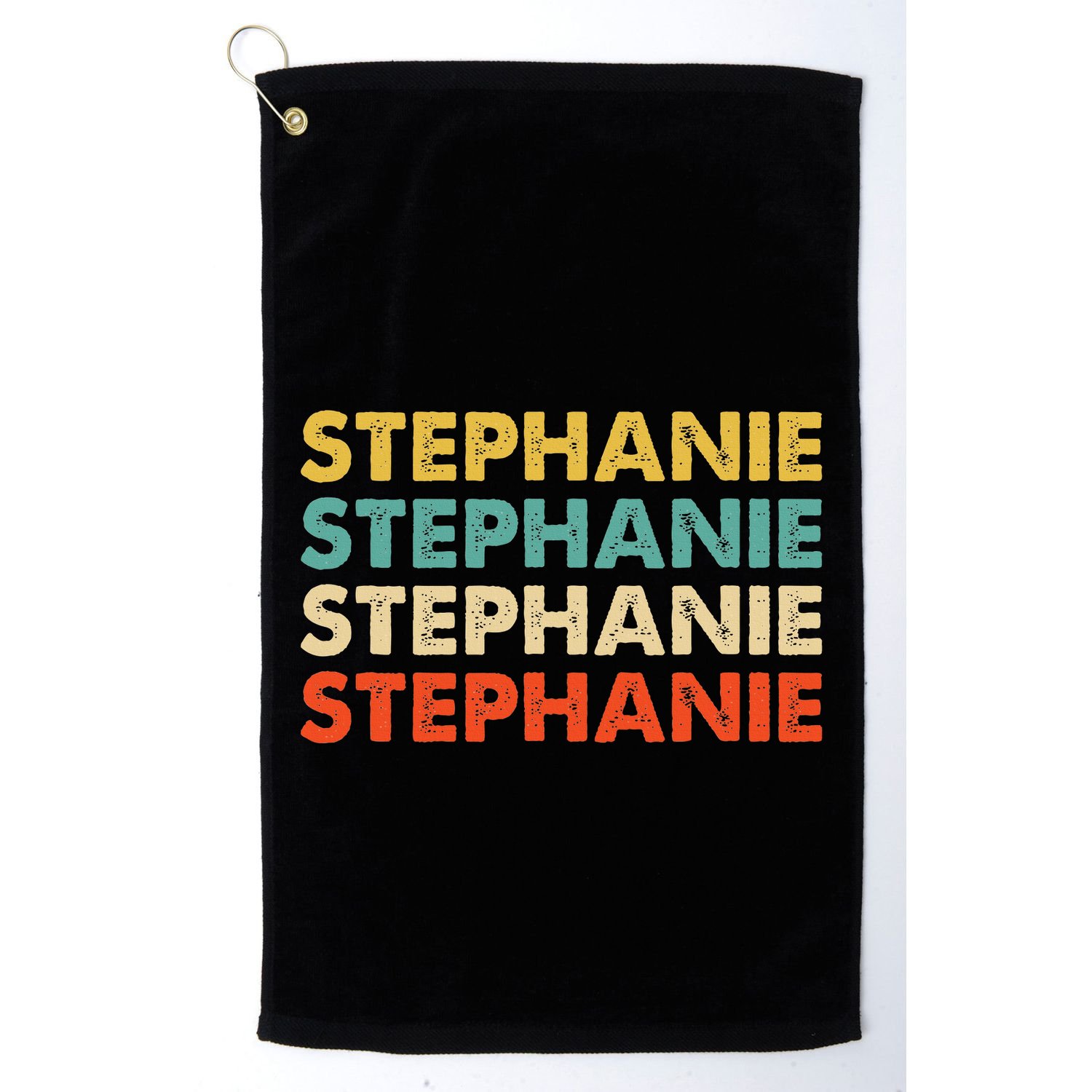 Stephanie Name Golf Towel