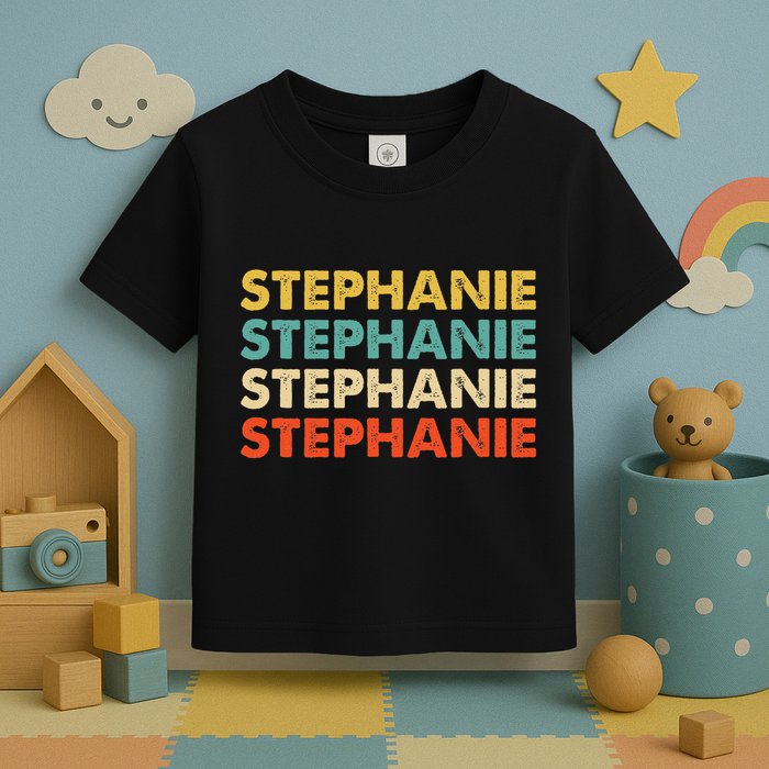 Stephanie Name Toddler T-Shirt