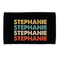 Stephanie Name Microfiber Hand Towel