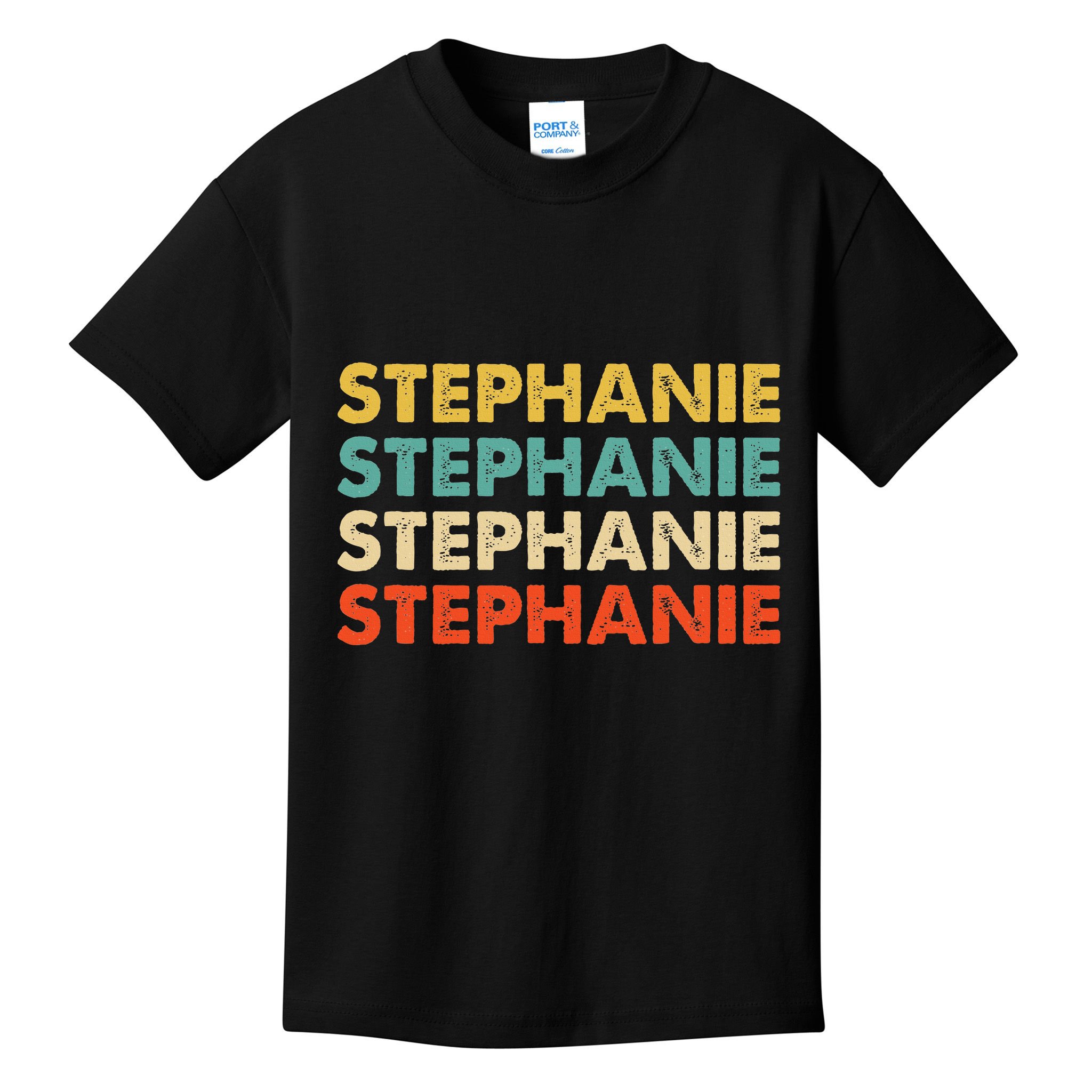 Stephanie Name Kids T-Shirt