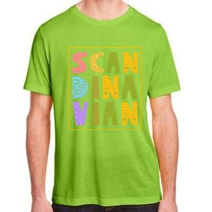 Scandinavian Nordic Scandinavic Scandinavia Roots Gift Adult ChromaSoft Performance T-Shirt