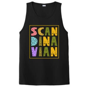 Scandinavian Nordic Scandinavic Scandinavia Roots Gift PosiCharge Competitor Tank