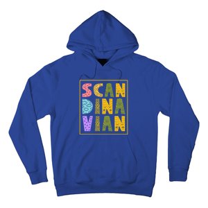 Scandinavian Nordic Scandinavic Scandinavia Roots Gift Hoodie