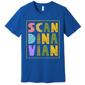 Scandinavian Nordic Scandinavic Scandinavia Roots Gift Premium T-Shirt