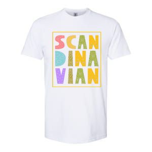 Scandinavian Nordic Scandinavic Scandinavia Roots Gift Softstyle CVC T-Shirt