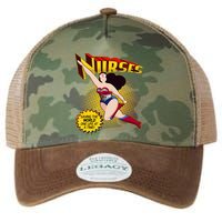 Superhero Nurses Saving The World One Life At A Time Legacy Tie Dye Trucker Hat