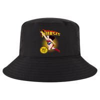 Superhero Nurses Saving The World One Life At A Time Cool Comfort Performance Bucket Hat