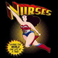 Superhero Nurses Saving The World One Life At A Time Hoodie