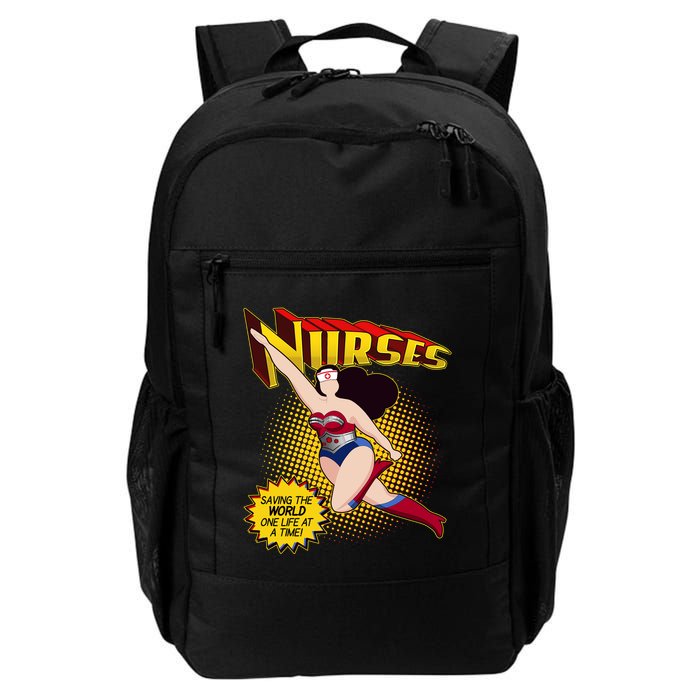 Superhero Nurses Saving The World One Life At A Time Backpack