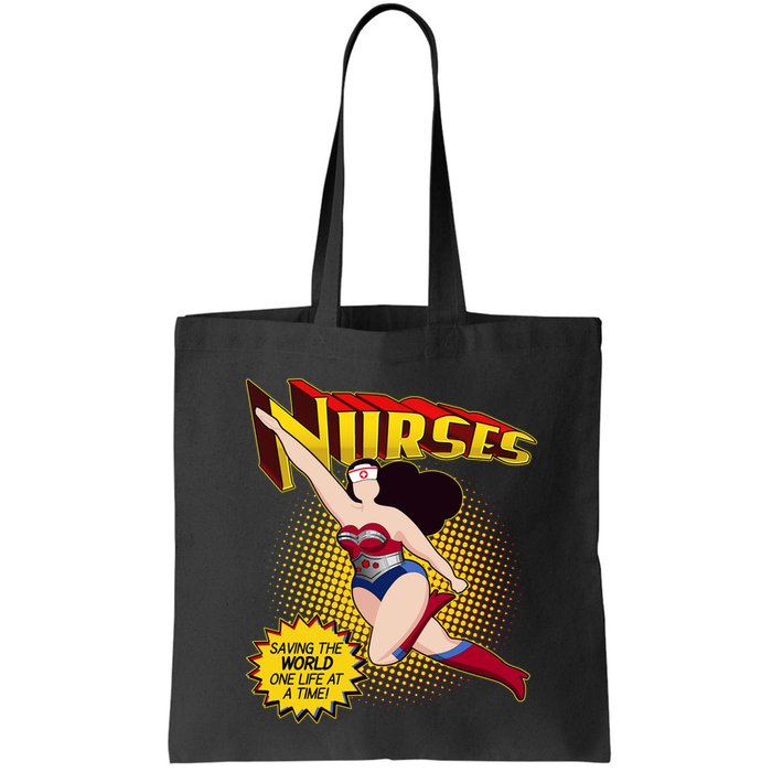 Superhero Nurses Saving The World One Life At A Time Bag