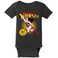 Superhero Nurses Saving The World One Life At A Time Baby Bodysuit