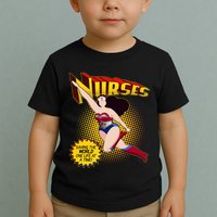 Superhero Nurses Saving The World One Life At A Time Toddler T-Shirt