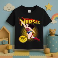 Superhero Nurses Saving The World One Life At A Time Toddler T-Shirt