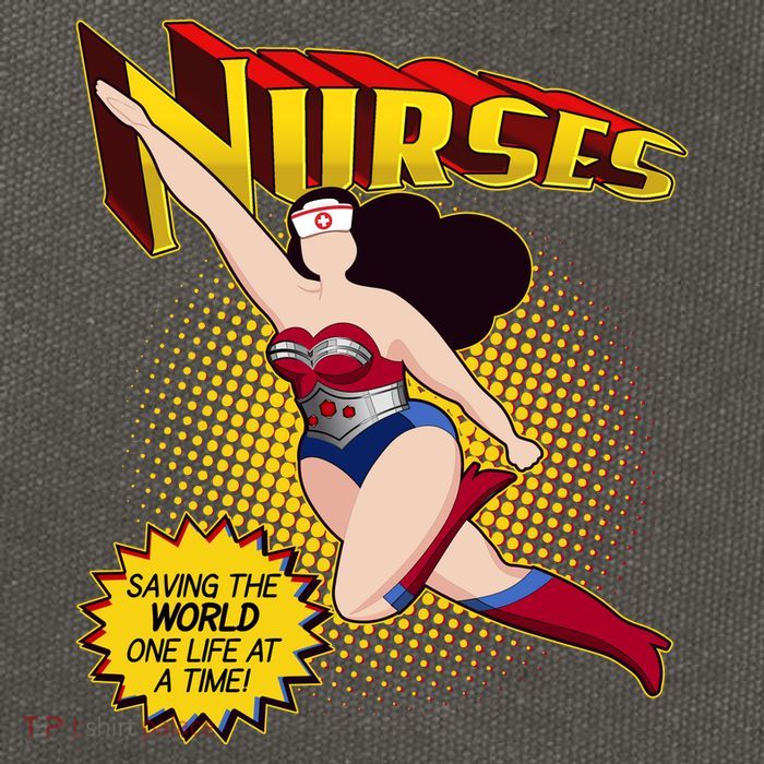 Superhero Nurses Saving The World One Life At A Time Cotton Canvas Backpack