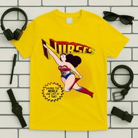 Superhero Nurses Saving The World One Life At A Time T-Shirt