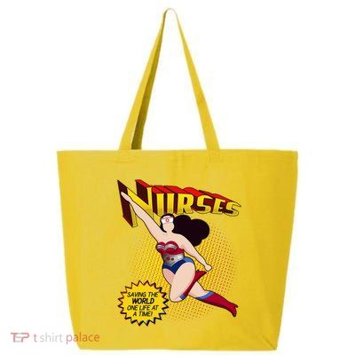 Superhero Nurses Saving The World One Life At A Time 25L Jumbo Tote
