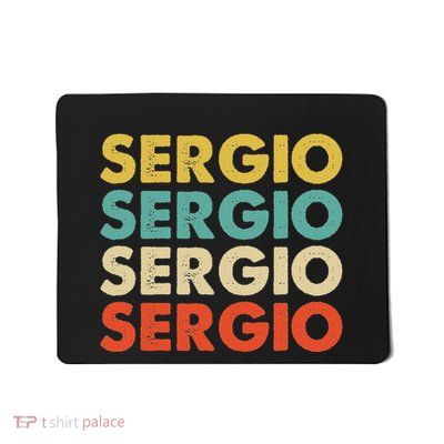 Sergio Name Mousepad