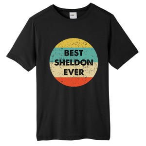 Sheldon Name Tall Fusion ChromaSoft Performance T-Shirt