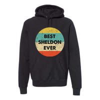 Sheldon Name Premium Hoodie