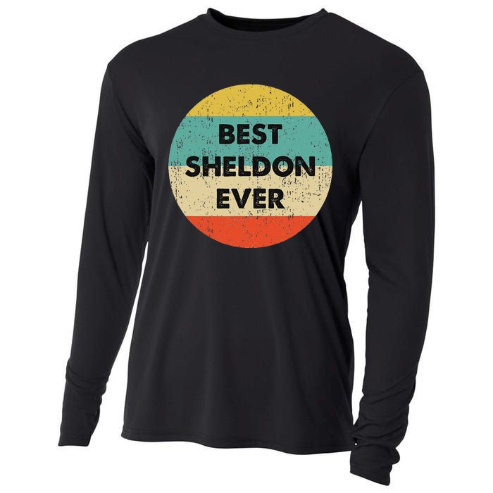 Sheldon Name Cooling Performance Long Sleeve Crew