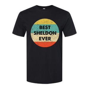 Sheldon Name Softstyle CVC T-Shirt