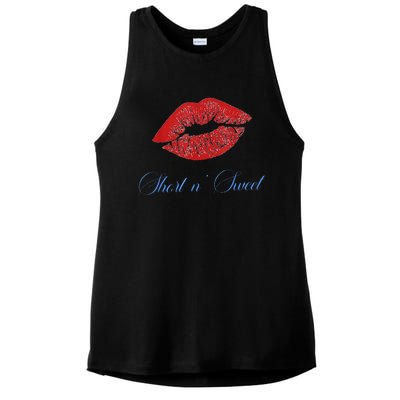 Short N Sweet Album Sabrina Ladies PosiCharge Tri-Blend Wicking Tank