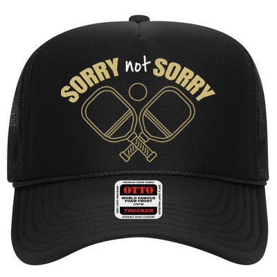 Sorry Not Sorry Pickleball Trucker Hat