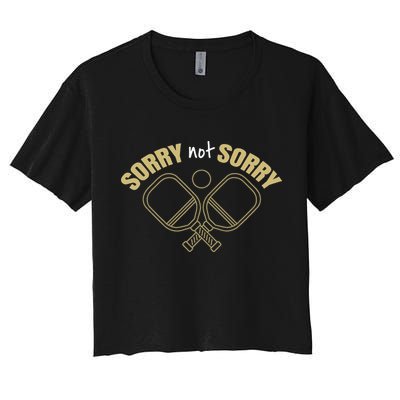 Sorry Not Sorry Pickleball Crop Top