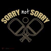 Sorry Not Sorry Pickleball Short Acrylic Beanie