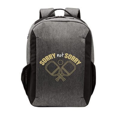 Sorry Not Sorry Pickleball Vector Backpack