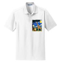 Safari Night Starry Night Zoo Animals Animal Art Safari Dry Zone Grid Polo