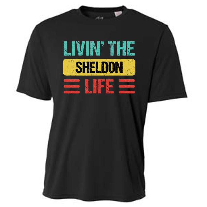 Sheldon Name Cooling Performance Crew T-Shirt