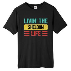 Sheldon Name Tall Fusion ChromaSoft Performance T-Shirt