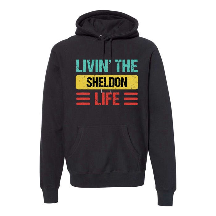 Sheldon Name Premium Hoodie