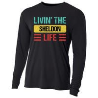 Sheldon Name Cooling Performance Long Sleeve Crew